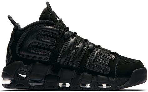 nike air uptempo black supreme|Nike Air Uptempo black price.